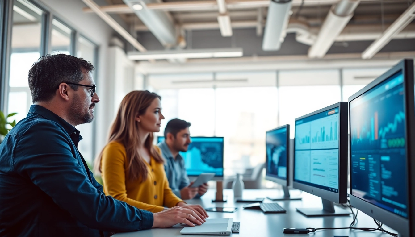Find reliable msp companies near me providing expert IT services in a modern office setting.
