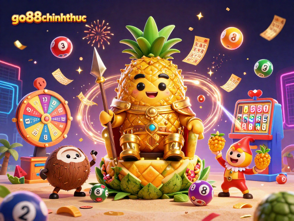 Engage with go88chinhthuc at the casino with vibrant characters and dynamic lottery elements.
