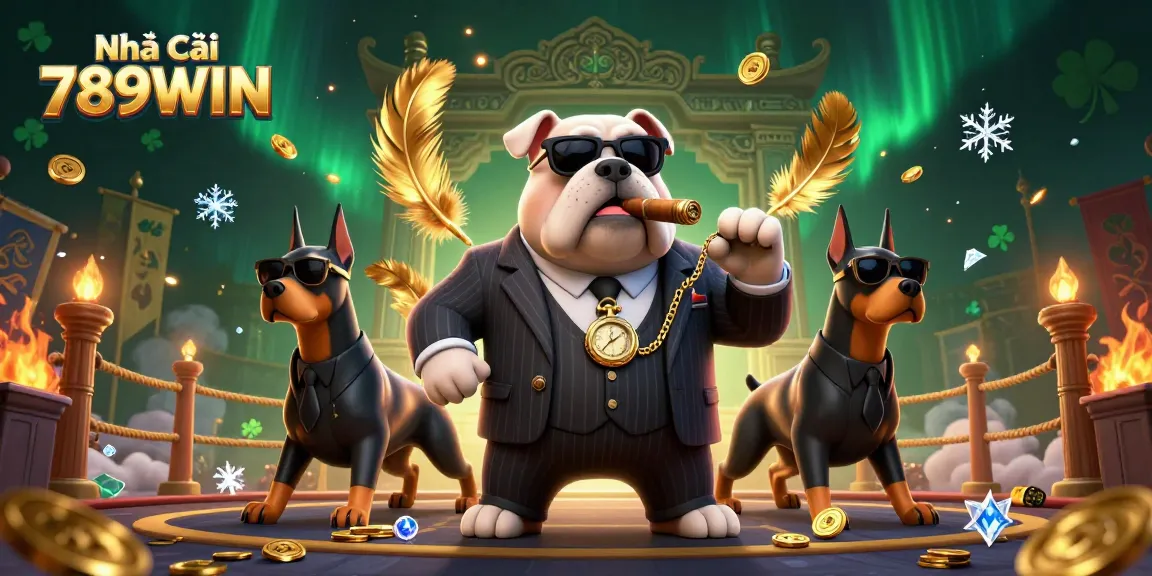 Experience the thrill of Nhà cái 789WIN in a vibrant casino scene with unique characters and dynamic elements.