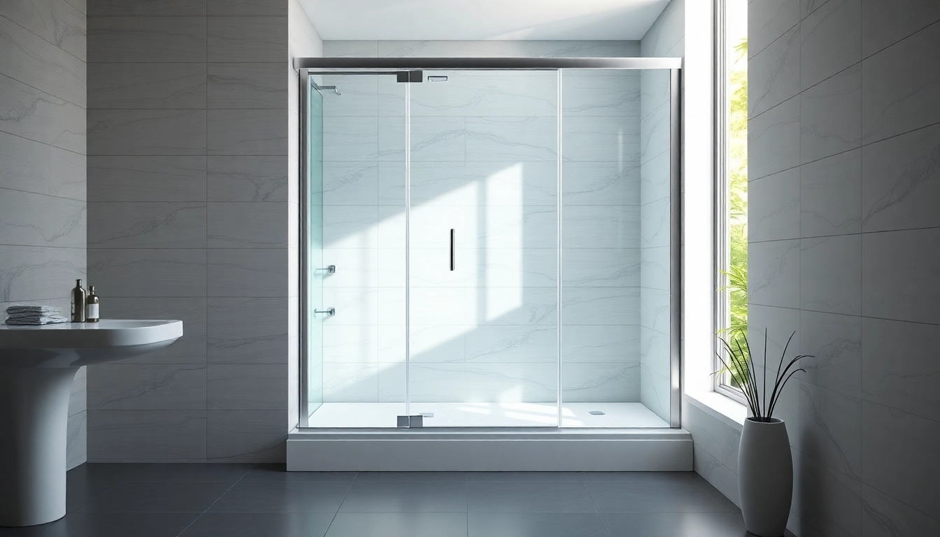Erleben Sie die sonni Duschkabine 100x100 in einem modernen Badezimmer mit elegantem Design.