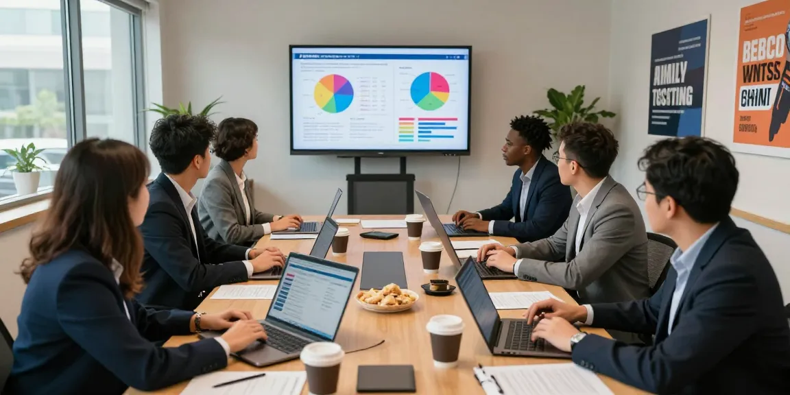 Campaign meeting focused on political campaign marketing cost analysis and strategy.