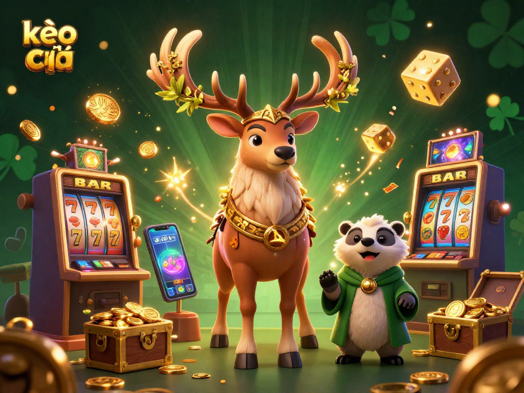 Spin and win with exciting slot machines at kèo nhà cái, featuring a magical druid and captivating visuals.
