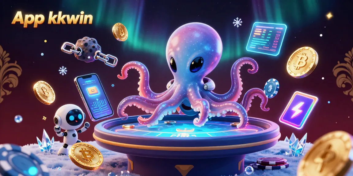 Experience exciting wins with App kkwin featuring vibrant casino-themed characters and elements.